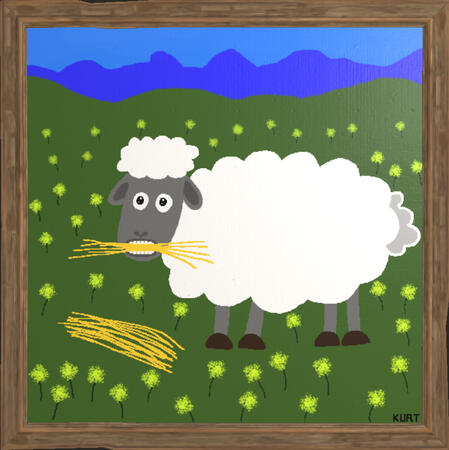 spaghetti sheep