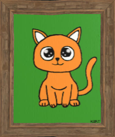 orange kitty