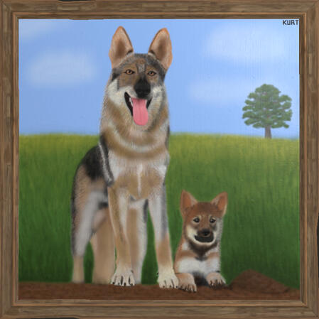Czechoslovak wolfdogs