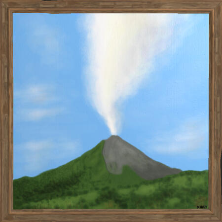 Arenal volcano in Costa Rica (DirtyTr0ut's village)
