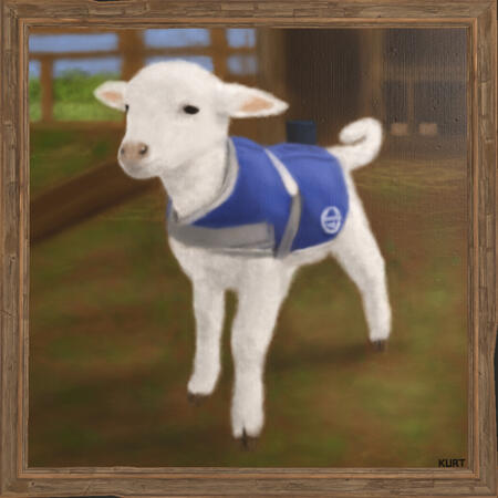 Wiggly Tail Lamb (ThatDamnLamb's village event)